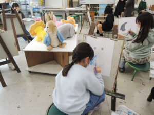 低学年クラス3月の授業風景