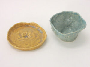 陶芸制作（低学年クラス）3年生の作品