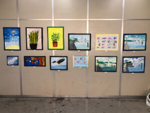 子ども絵画造形教室展2023　高学年クラスの作品紹介