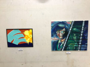 子ども絵画造形教室展2023　受験部（中学生、高校生）の参考出品