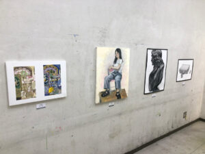 子ども絵画造形教室展2023　受験部（中学生、高校生）の参考出品