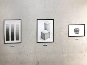 子ども絵画造形教室展2023　受験部（中学生、高校生）の参考出品