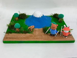 高学年クラス「ジオラマ」６年生の作品