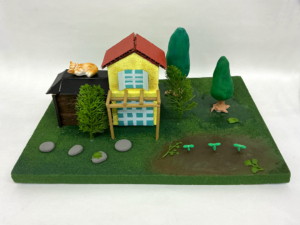 高学年クラス「ジオラマ」６年生の作品