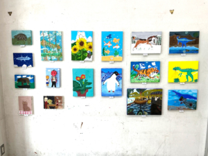 「子ども絵画造形教室作品展2025」高学年クラス作品