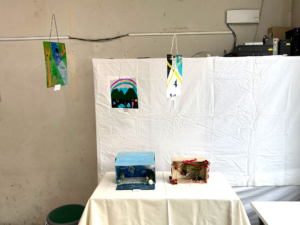 「子ども絵画造形教室作品展2025」高学年クラス作品