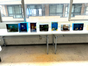 「子ども絵画造形教室作品展2025」高学年クラス作品