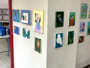 「子ども絵画造形教室作品展2025」高学年クラス作品