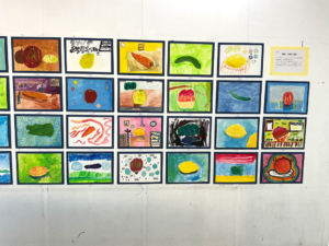 「子ども絵画造形教室作品展2025」低学年クラス作品