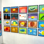 「子ども絵画造形教室作品展2025」低学年クラス作品