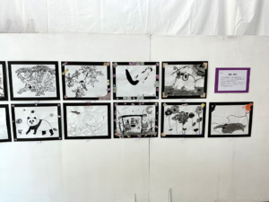 「子ども絵画造形教室作品展2025」低学年クラス作品