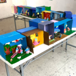 「子ども絵画造形教室作品展2025」低学年クラス作品