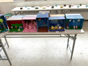 「子ども絵画造形教室作品展2025」低学年クラス作品