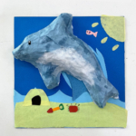 低学年クラス・張り子・３年生の作品