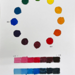 高学年クラス・カラーチャート＆グラデーション・４年生の作品