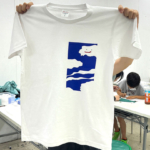 高学年クラス６年生の作品「Ｔシャツデザイン」